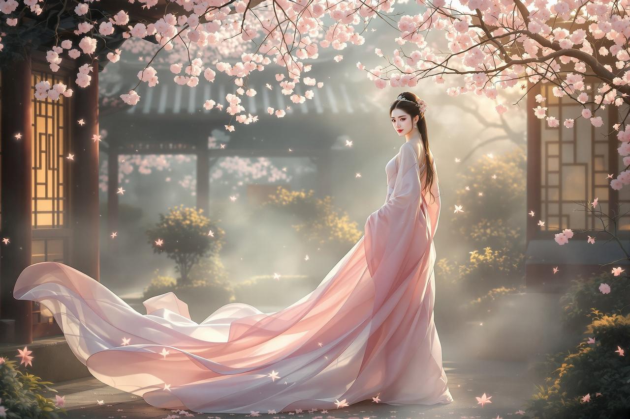 911吃瓜 - 某小花旦新剧路透曝光，古装造型美出新高度
